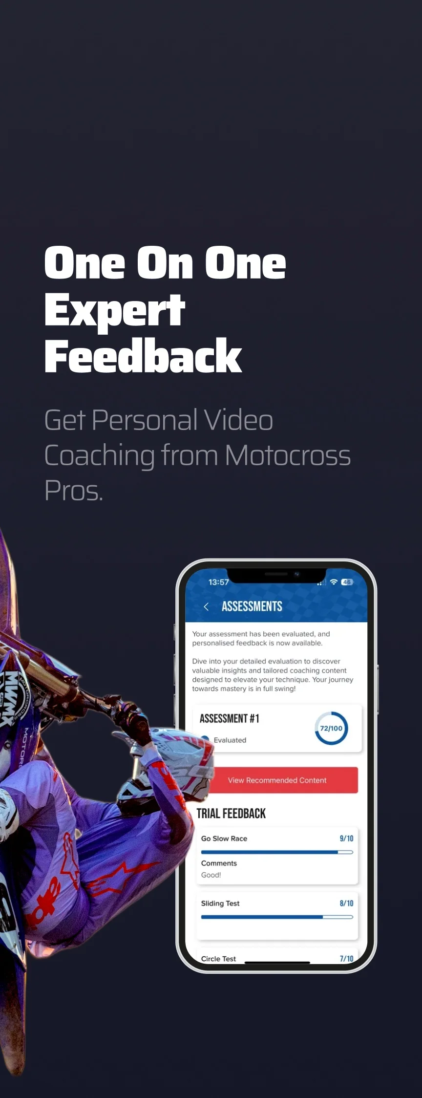 One on one expert feedback