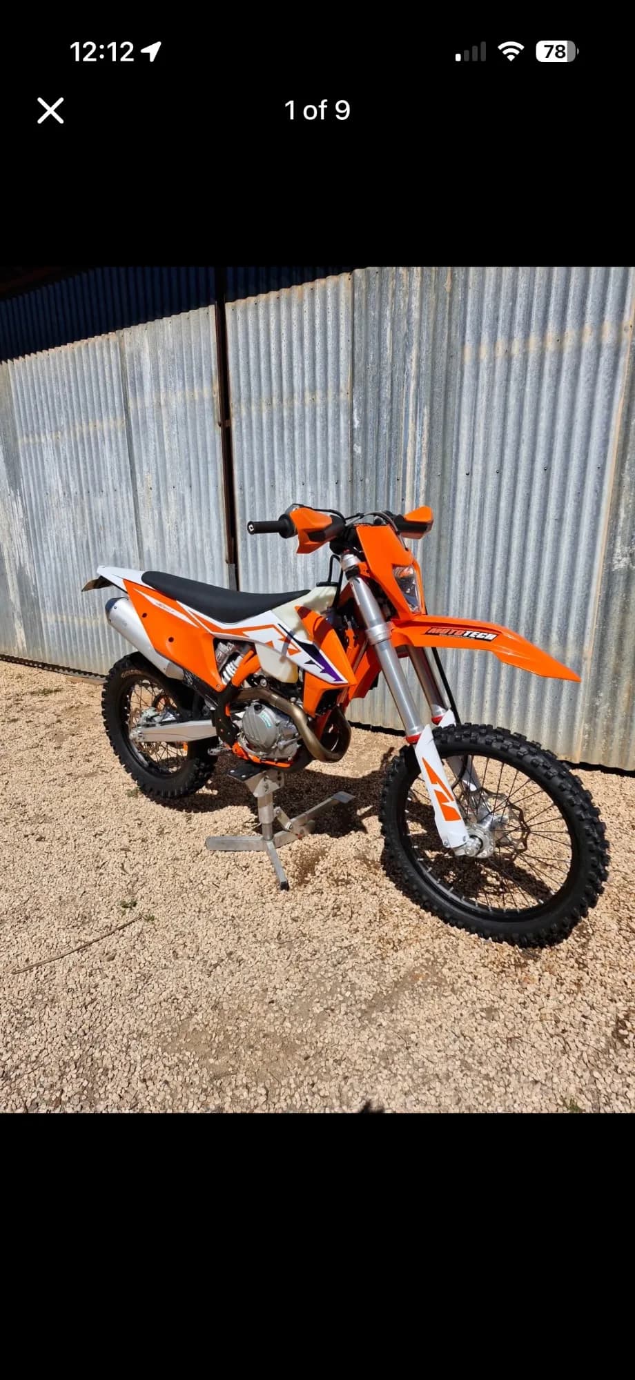 2023 KTM 450 EXC-F — photo 1 of 9